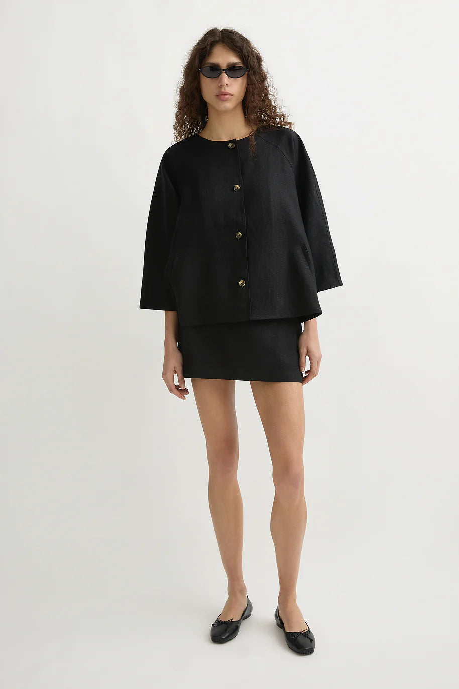 Olivia Blouse in Black