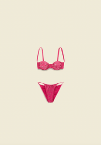 Clarity Bikini in Pink Sapphire