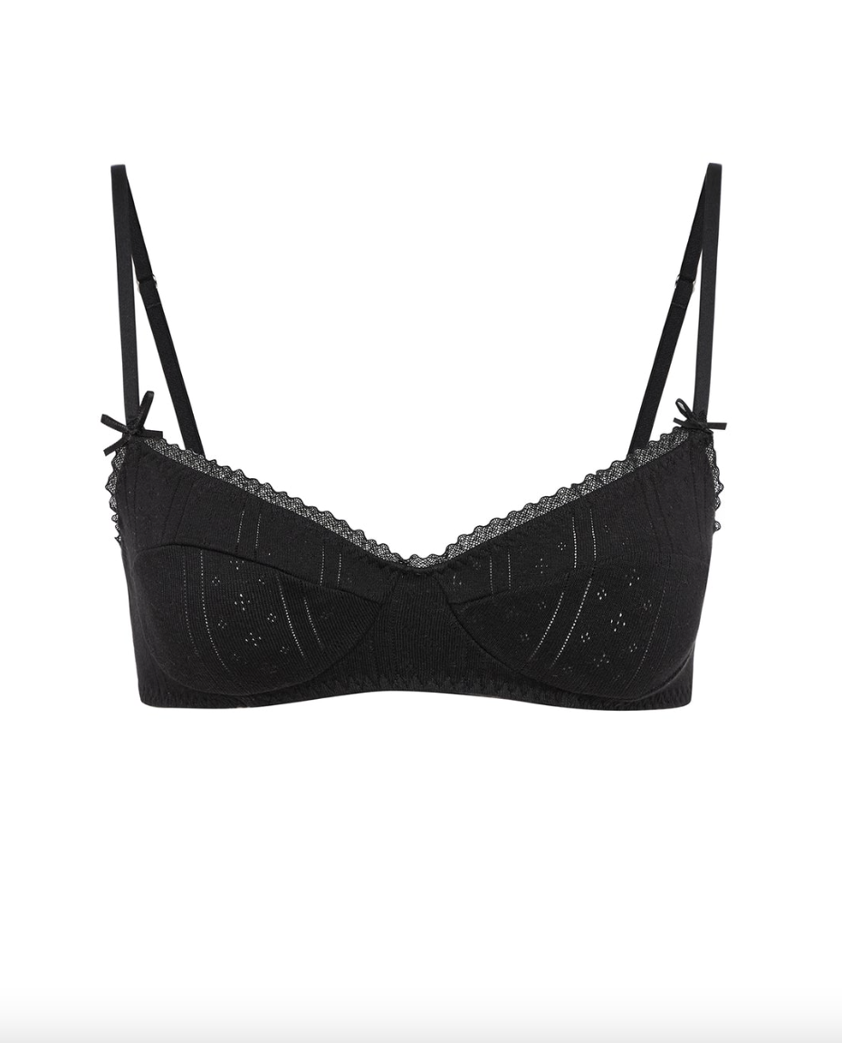 The Balconette in Black