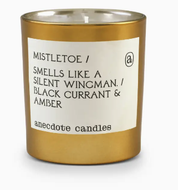 Mistletoe in Gold Tumbler