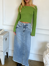 Load image into Gallery viewer, Patrea Denim Midi Skirt
