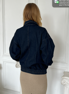 Hendrix Denim Bomber Jacket