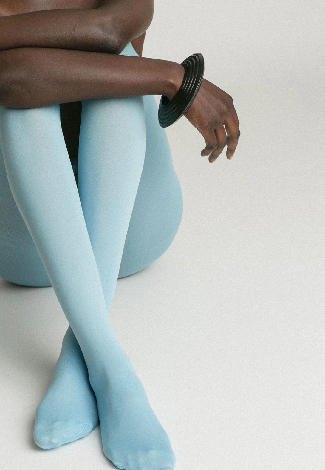 Lycra Tights in Light Blue