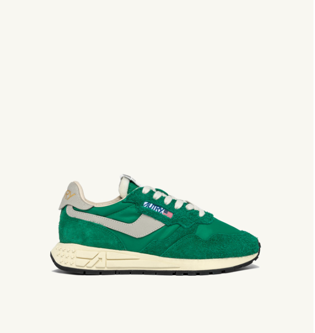 Reelwind Low in Nylon/Crack/White/Green