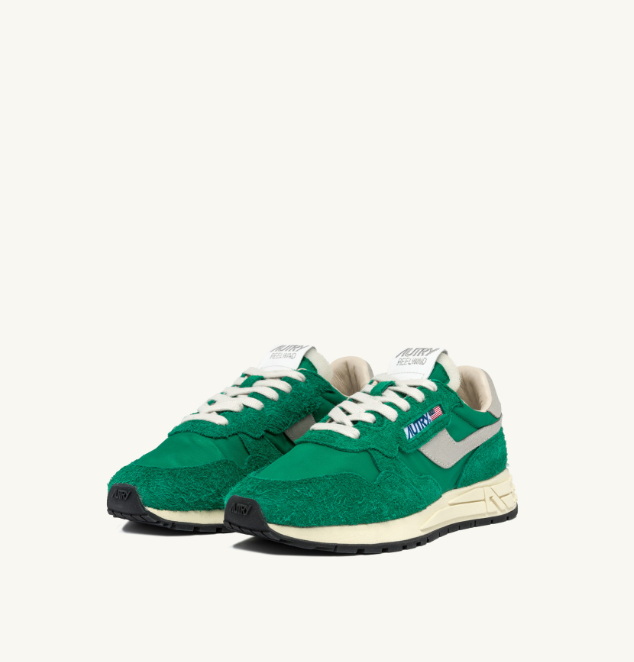 Reelwind Low in Nylon/Crack/White/Green