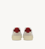 Medalist Low in Leat/Suede/White/Red