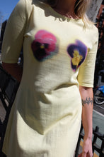Load image into Gallery viewer, T Shirt Dress in Pansy Rain
