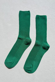 Trouser Socks in Deep Green