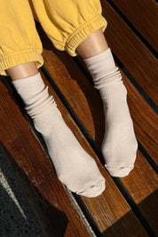 Trouser Socks in Eggnog