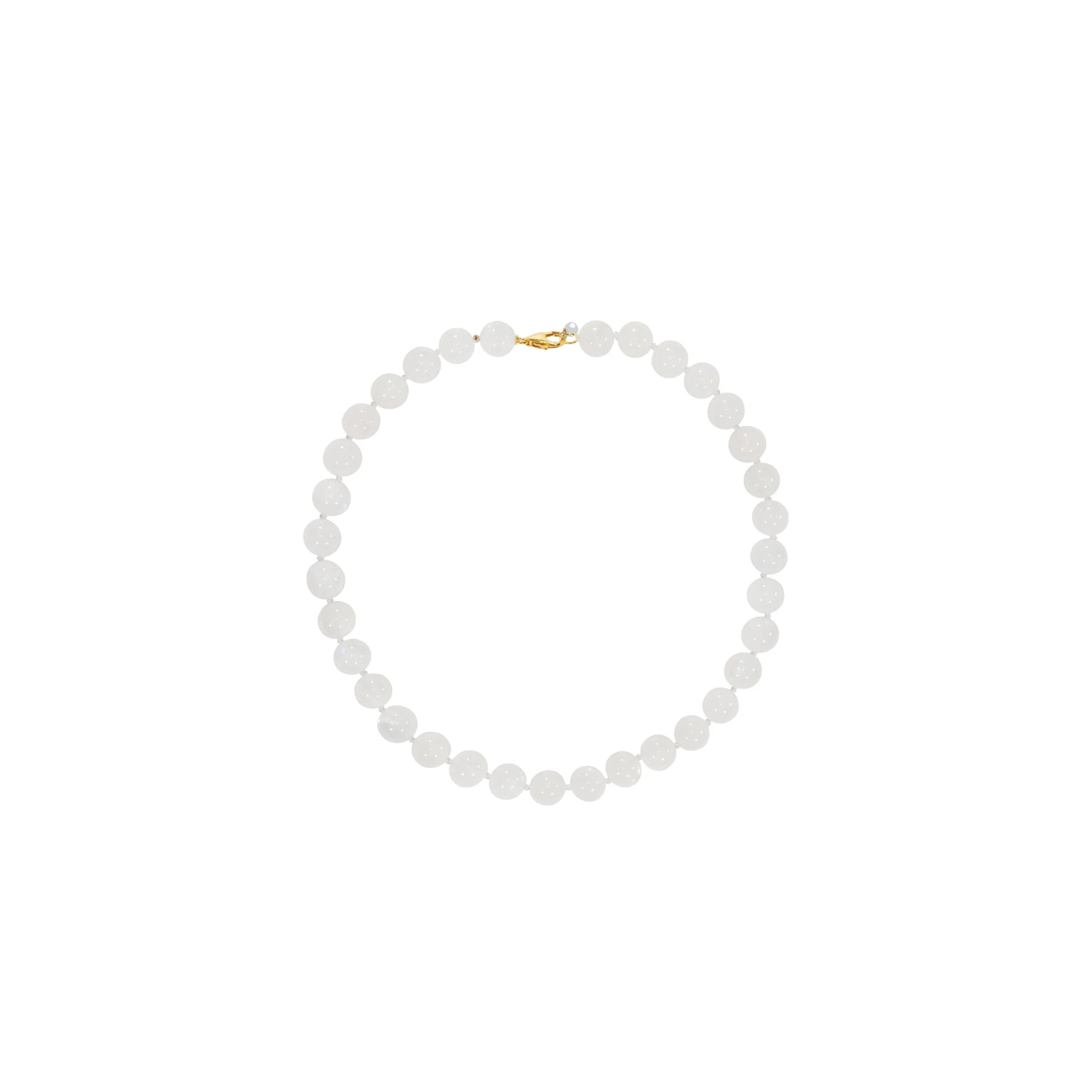 Moonshine Necklace in Moonstone / Gold