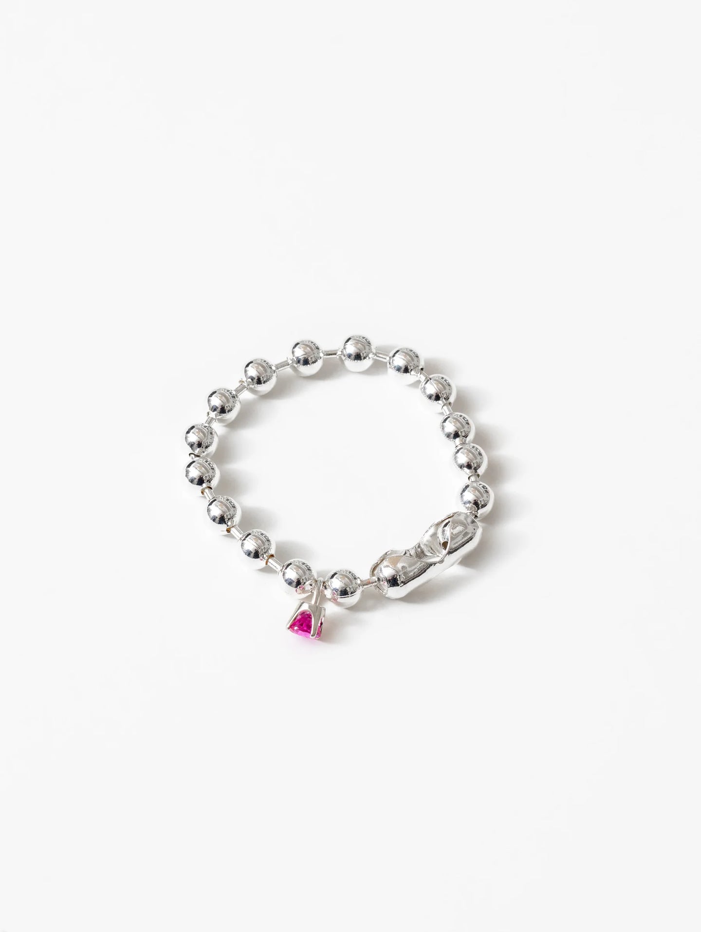 Zoie Bracelet in Pink & Silver