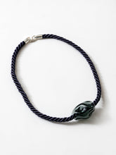 Load image into Gallery viewer, Glass Necklace in Navy
