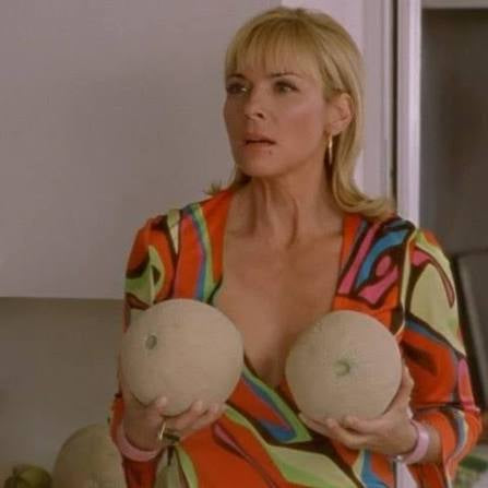 Samantha and Her Melons Tank