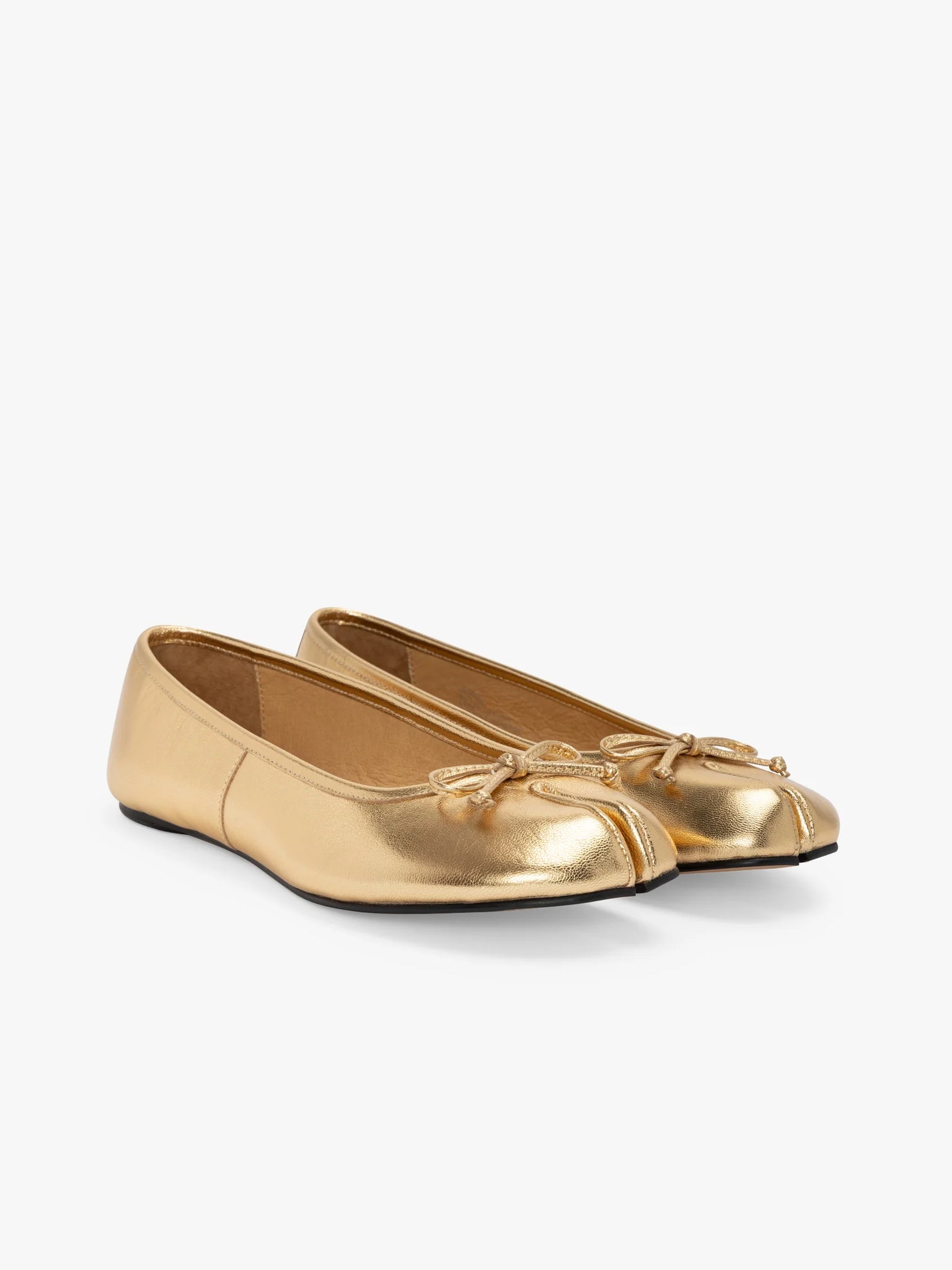 Mason Ballet Flat in Gold Mason Ballet Flat in Gold