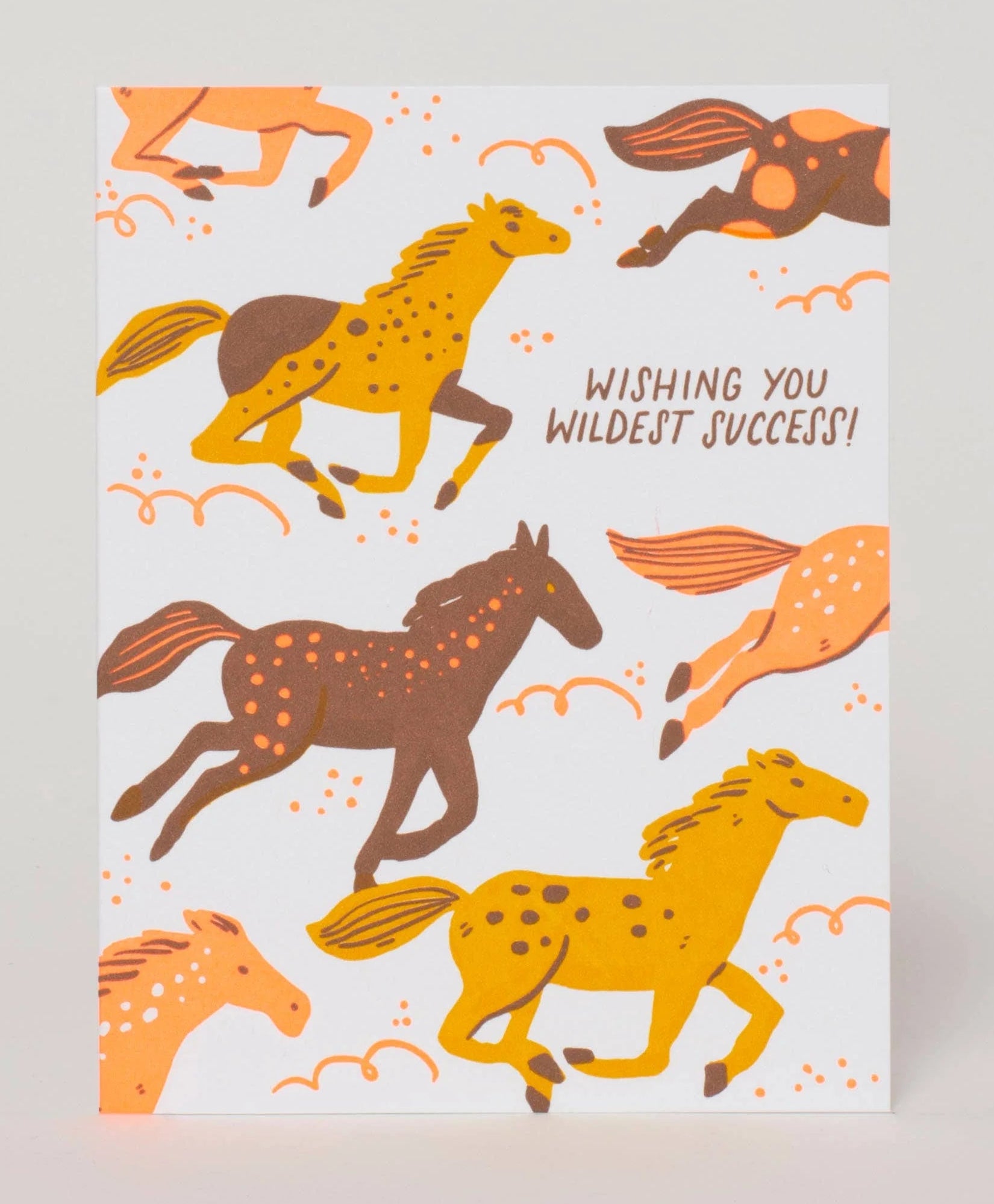 Wishing You Wildest Success Horses