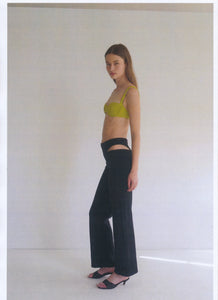 The Split Pants in Charcoal