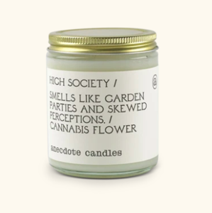 Glass Jar Candle High Society