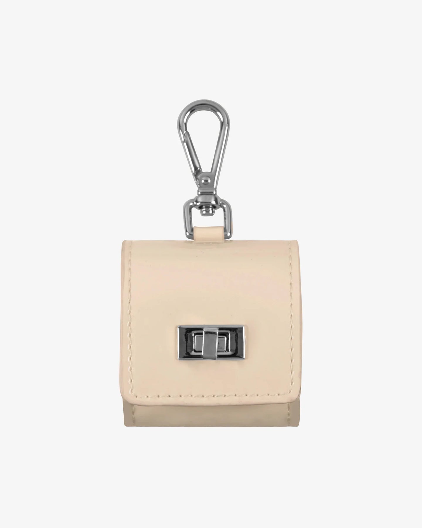 Abby Air Pod Case in Almond White