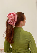 Load image into Gallery viewer, Giant Satin Scrunchie in Mauve
