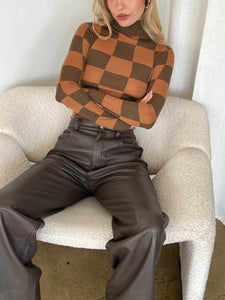 Harri In Hazelnut/Cinnamon Check