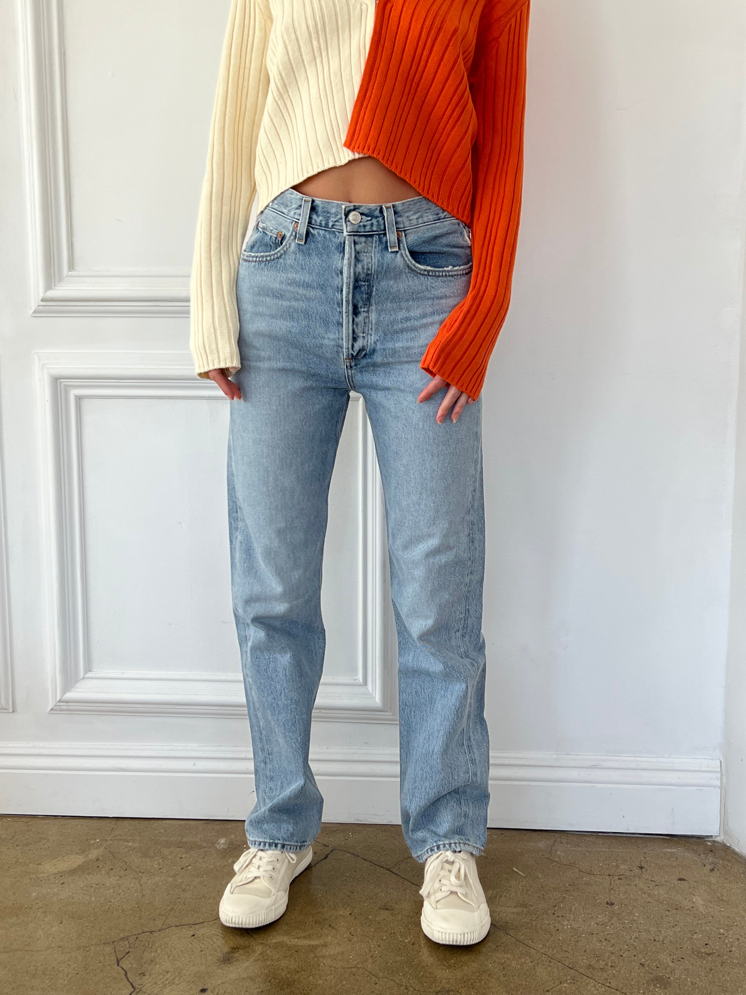 90's High Rise Waist in – Isalis
