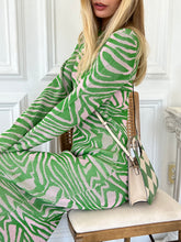 Load image into Gallery viewer, The A Scacchi in Ivory/Evergreen
