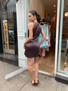 Elmi Dress in Coffee Bean
