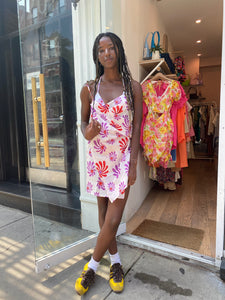 Pareo Dress in Retro Flower