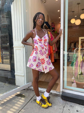 Load image into Gallery viewer, Pareo Dress in Retro Flower
