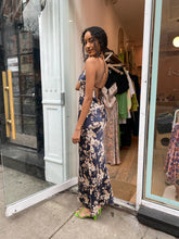 Load image into Gallery viewer, Opaline Floral Silk Strap Maxi in Opaline Floral
