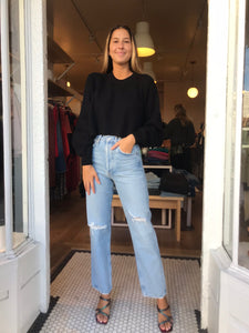 90's Mid Rise Loose Fit Jean in Captured
