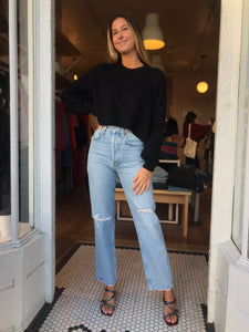 90's Mid Rise Loose Fit Jean in Captured