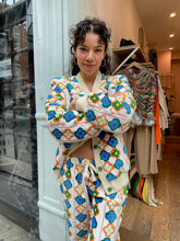 Load image into Gallery viewer, Ibby Flower Printed Terry Jacket
