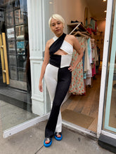 Load image into Gallery viewer, Nina Knit Pant in Black/White
