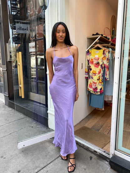 Indra Maxi Dress in Lilac