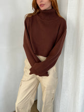 Load image into Gallery viewer, Jemma Turtleneck in Chocolate
