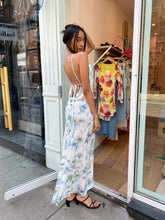 Load image into Gallery viewer, Corrine Split Maxi Dress in Watercolour Floral

