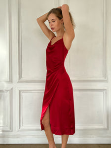 Sofia Silky in Ruby Red