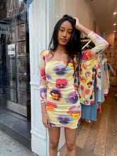 Load image into Gallery viewer, Marilis Dress in Pansy Rain
