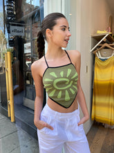 Load image into Gallery viewer, Sun Knit Top in Green
