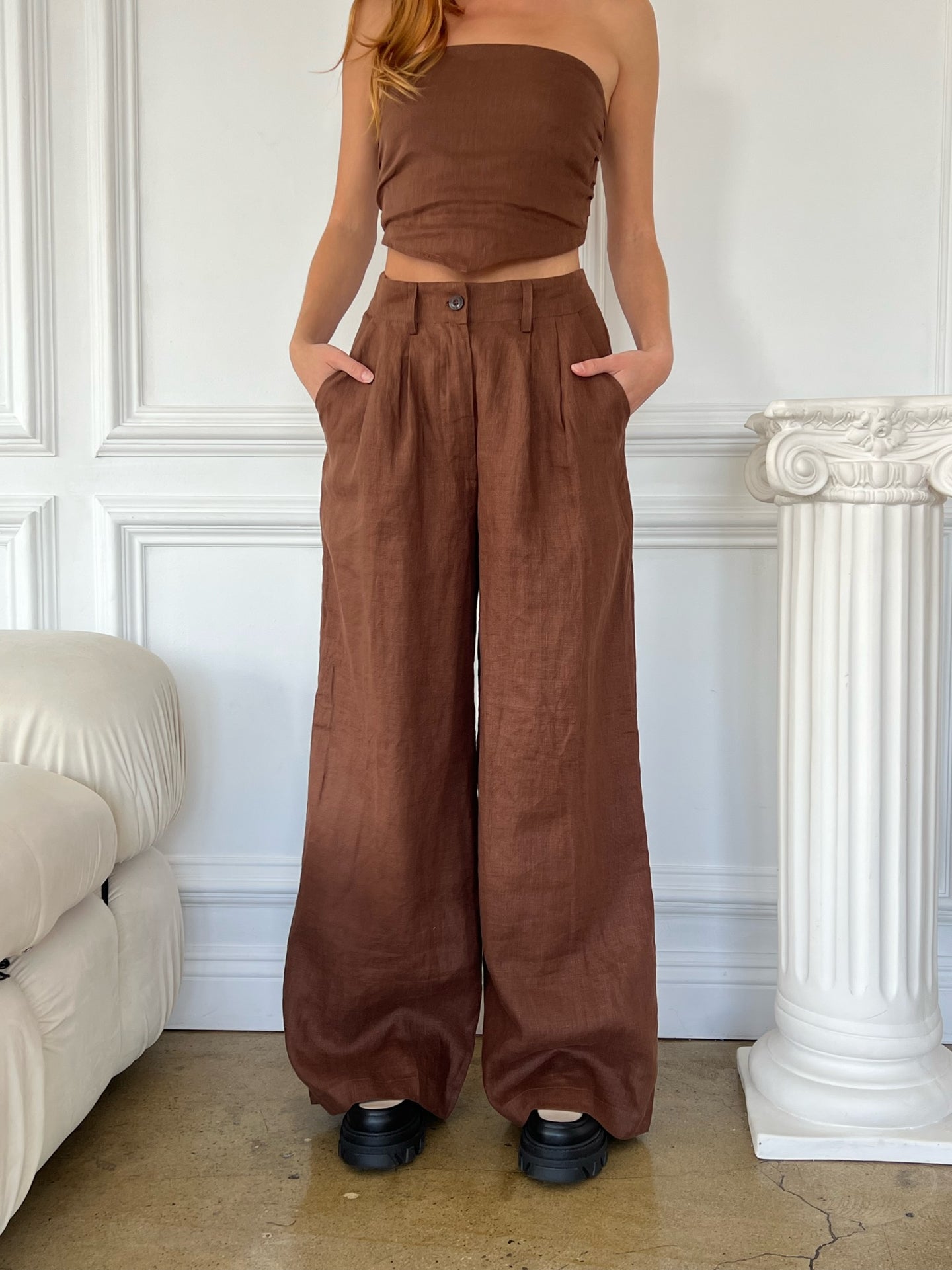 Circa Pants in Chocolate
