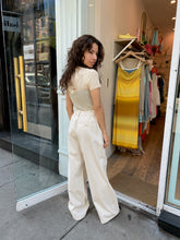 Load image into Gallery viewer, Sebastian Sheer Tee in Cream
