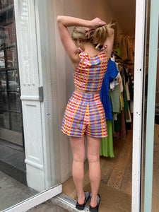 Nudos Top in Tartan Charra