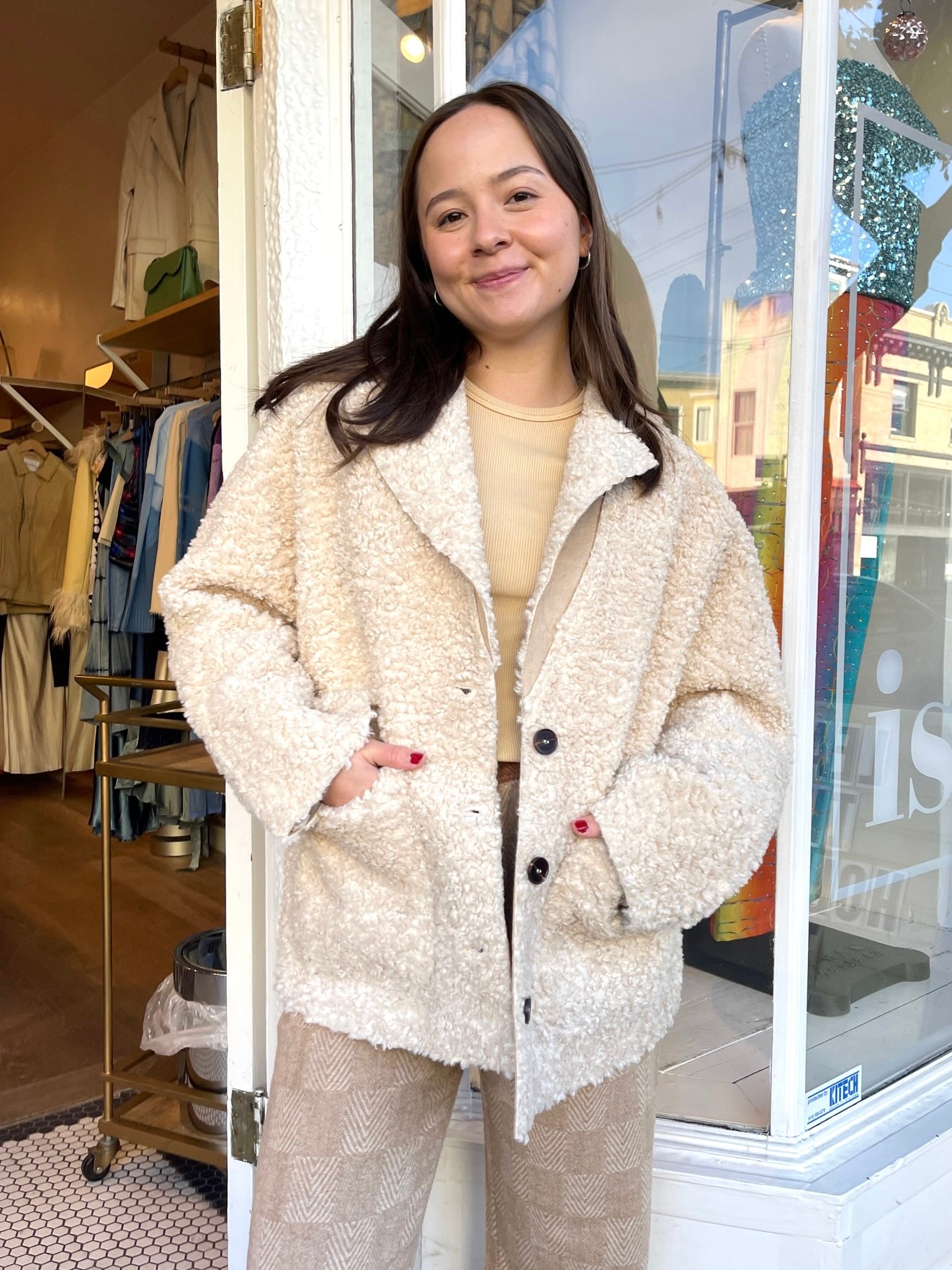 Willow Coat in Natural