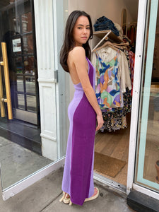 Monica Maxi Dress in Purple