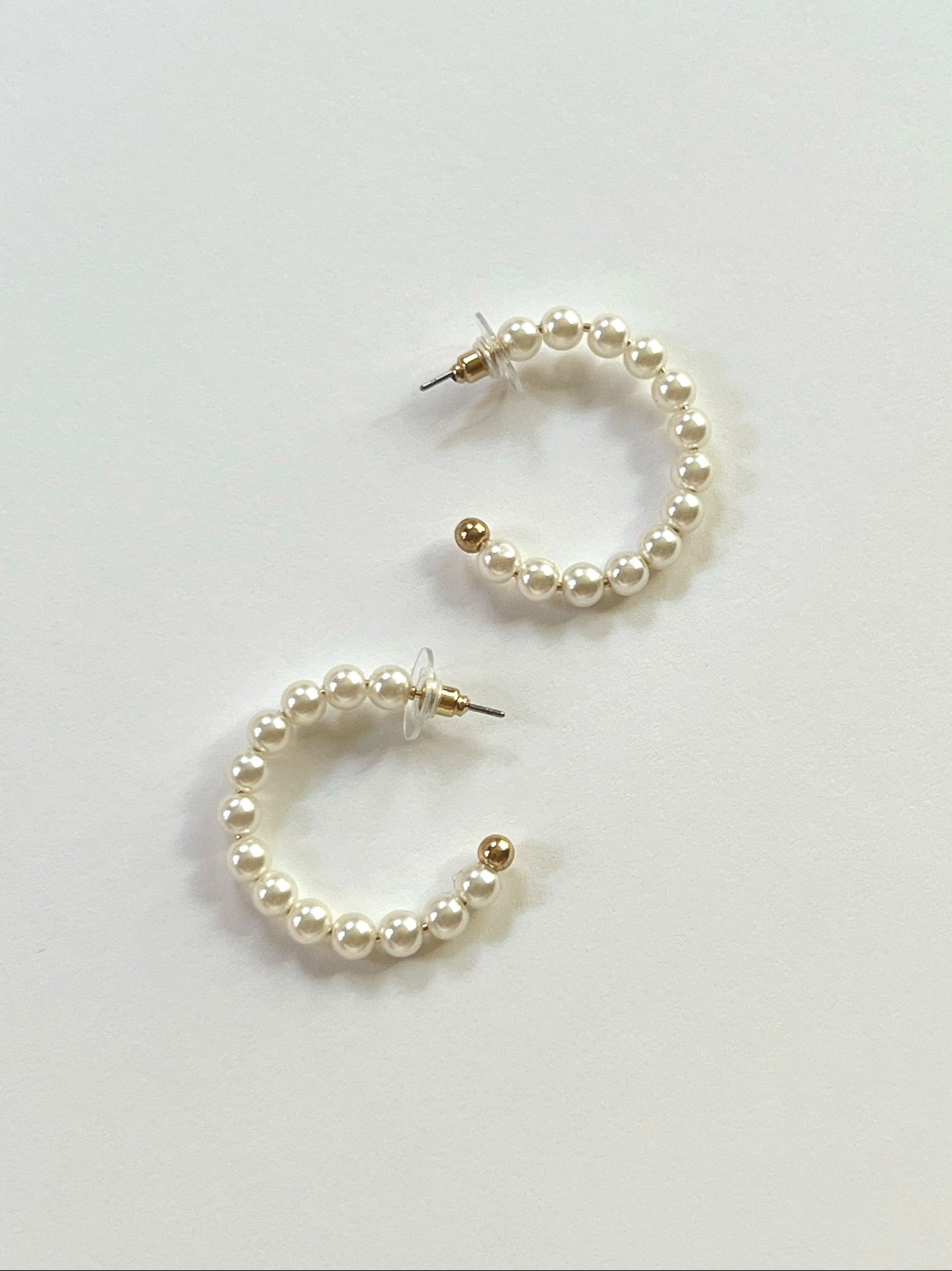 Pearl Beaded Hoop