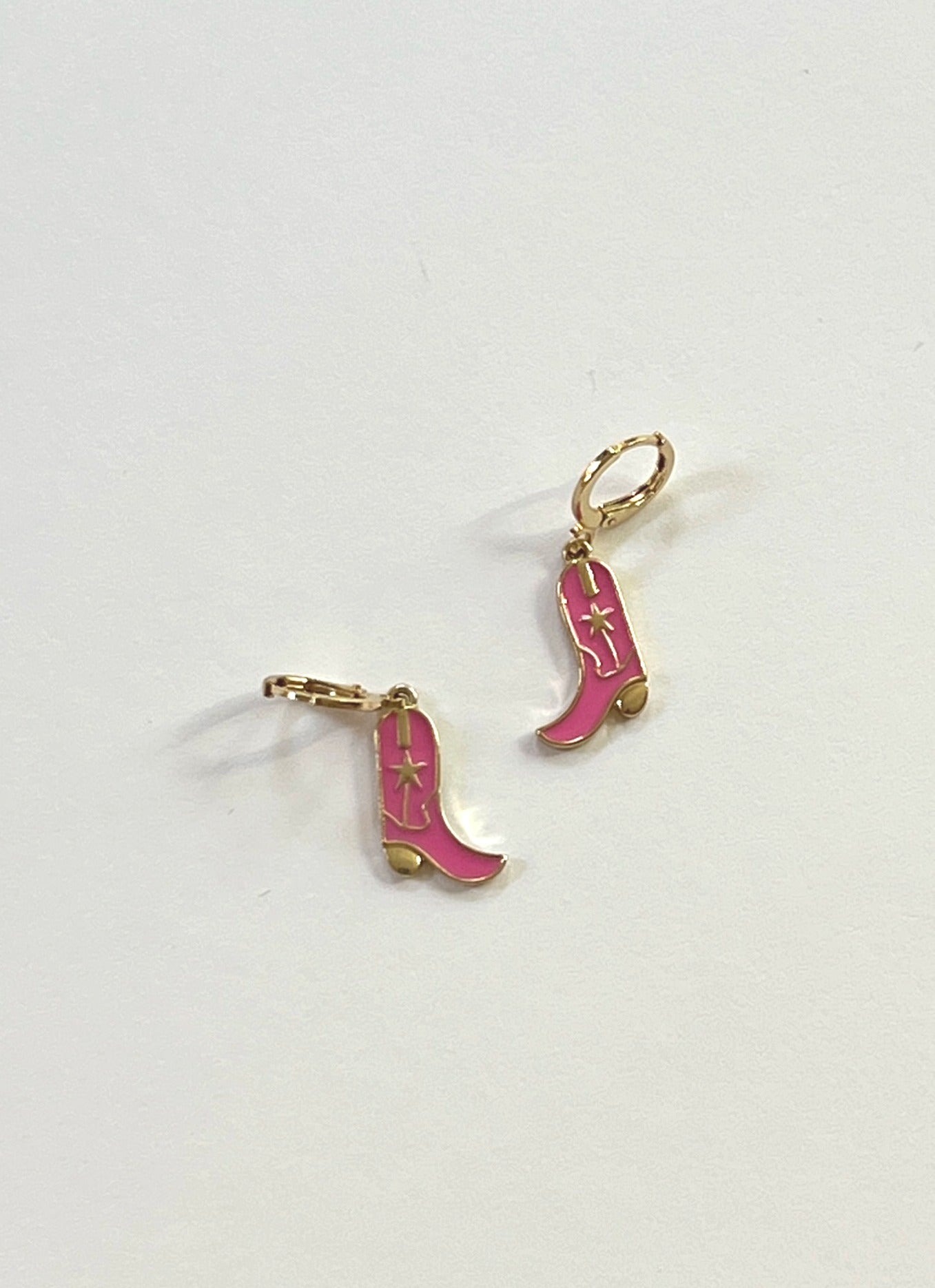 Dangle Pink Cowboy Boot