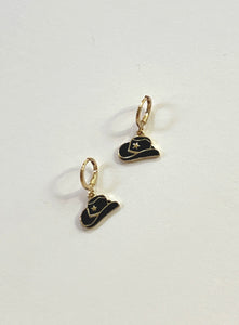 Dangle Black Cowboy hat