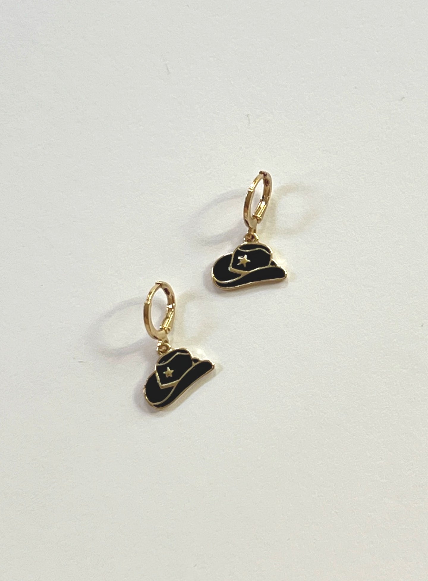 Dangle Black Cowboy hat