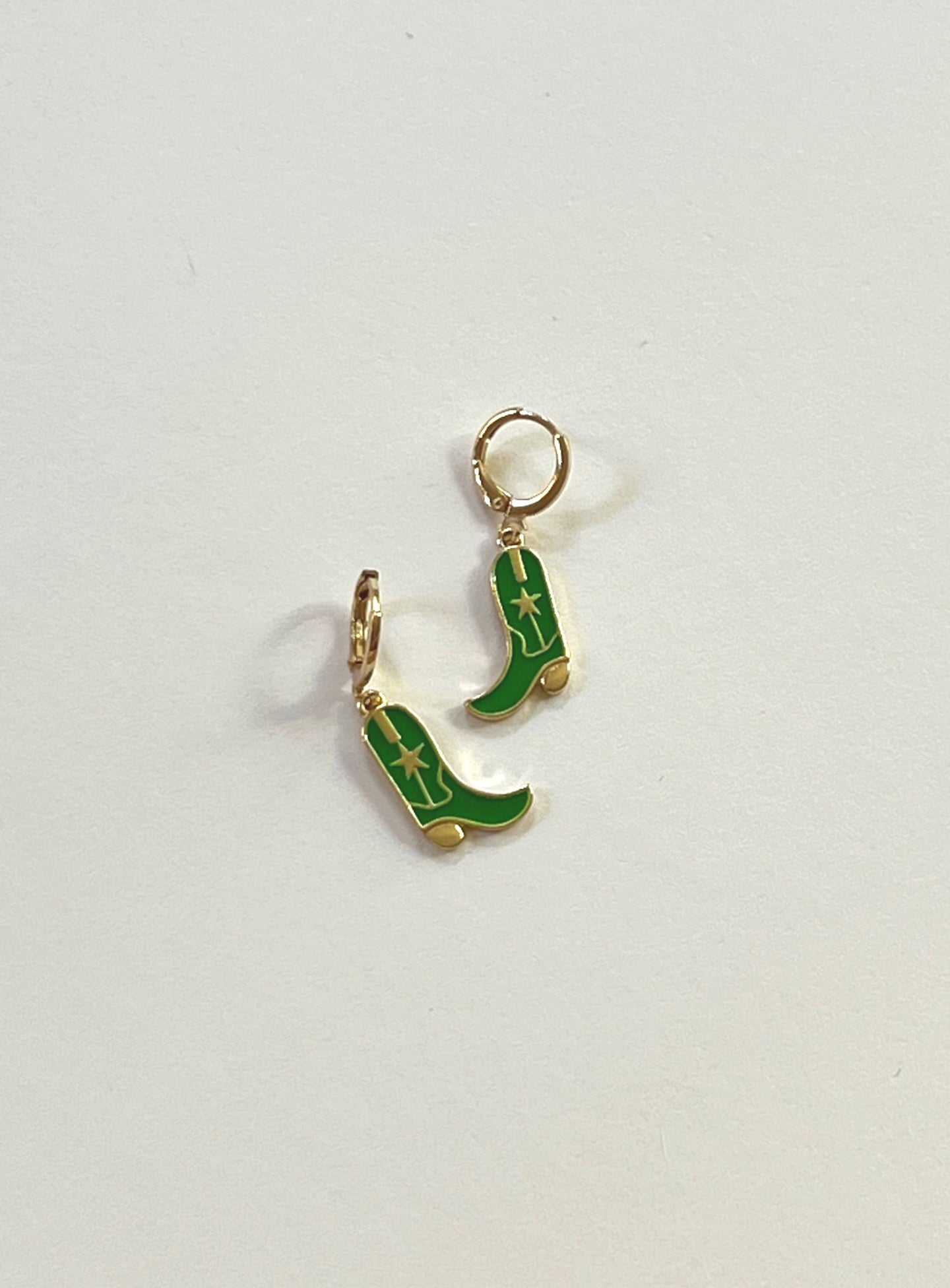 Dangle Green Cowboy Boot